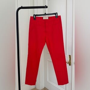 Marni size 38 (us 2) Bright Red Slim Ankle Pants